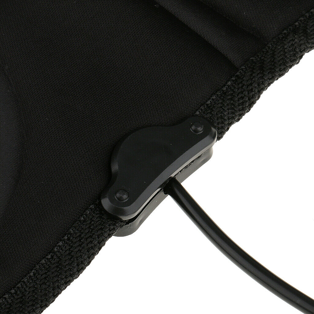 Winter Use Heated Car Camping Seat Chair Cushion Warmer Pad Hot Cover DC 12V