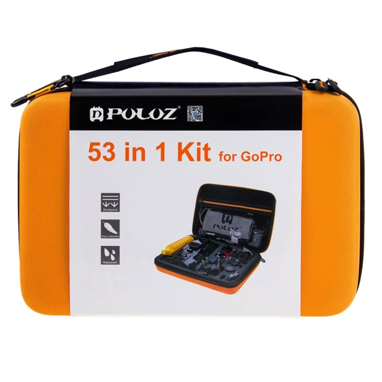 53-in-1 Accessories Kit for GoPro Hero 7 6 5 4 3 3+ Action Camera Snorkeling