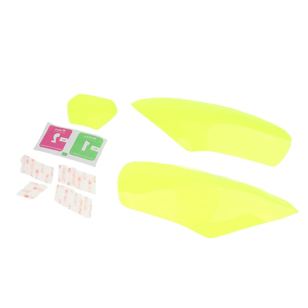 Yellow Front Headlight Lens Protection Screen