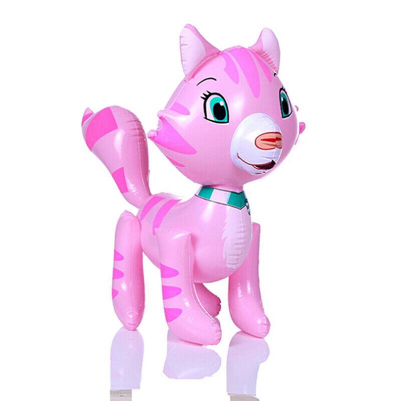 1Pc PVC inflatable animals cute cat inflatable toys party balloon kids .l8