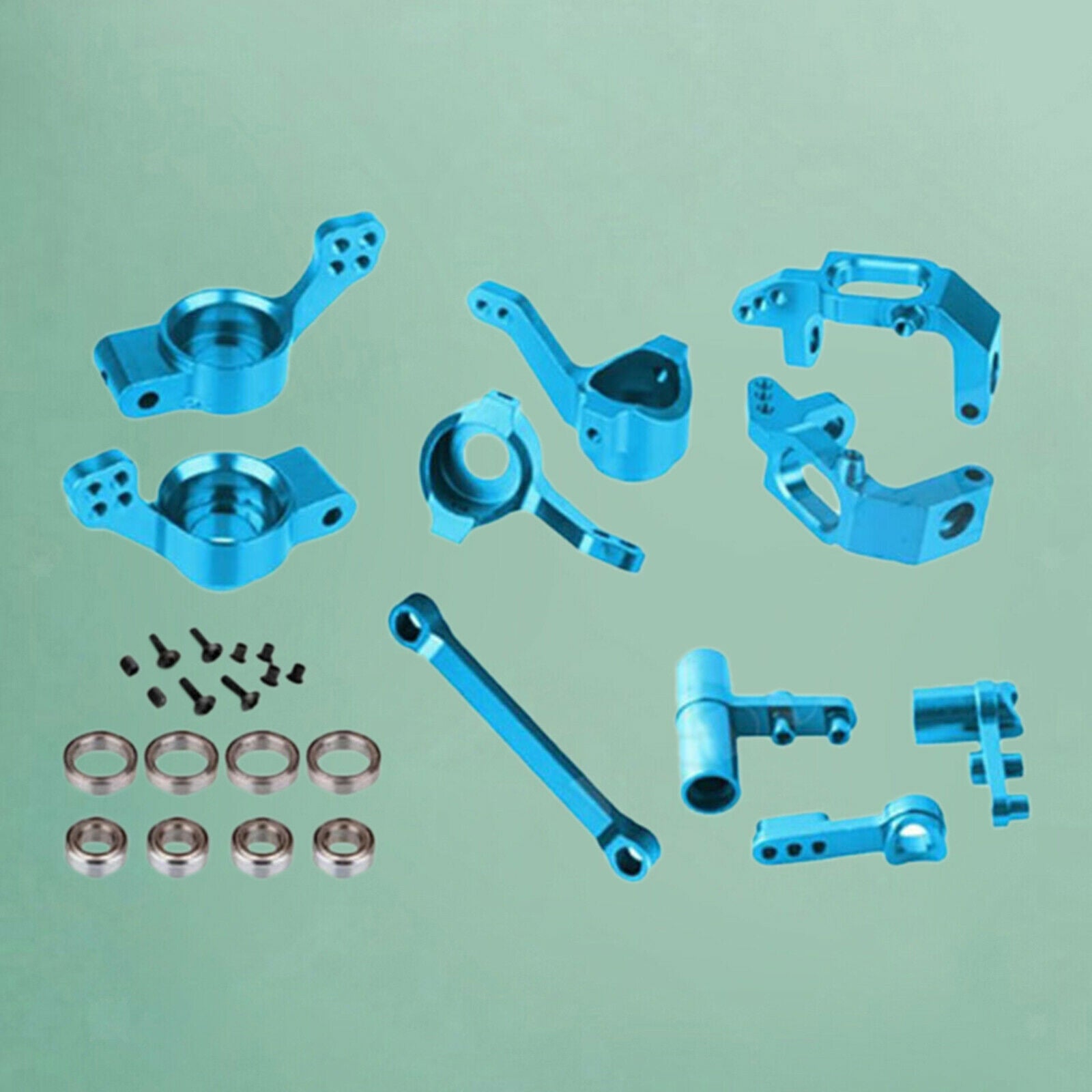 Front Rear Hub Carrier Upgrade Kit for HSP 94122 94123 94111 94188 1:10 Car