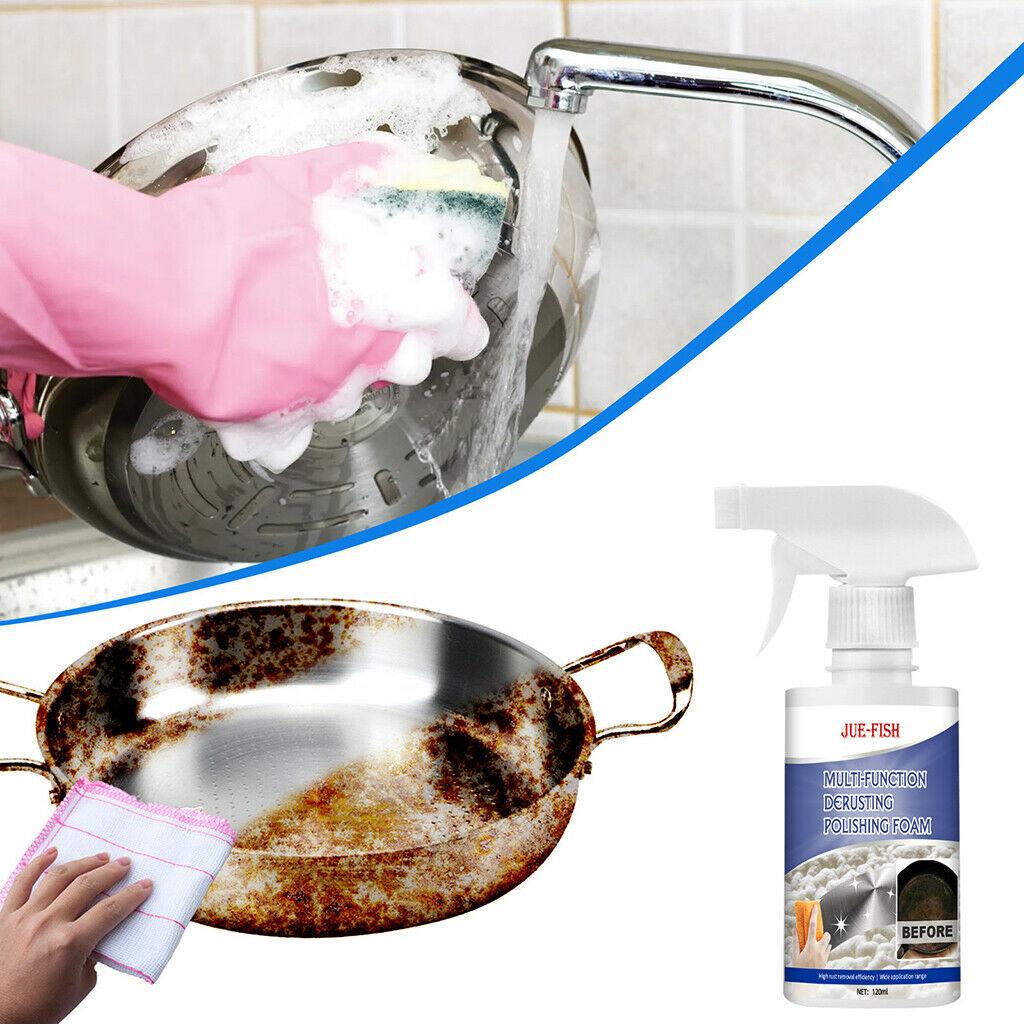 Foam Cleaner for Rust Stains on Car Seat Appliances Kitchen Auto Accessories