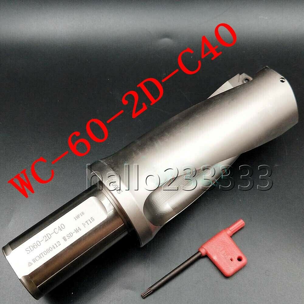 WC-60-2D-C40 U drill / indexable drill / 60mm-2D For WCMT08 U drill inserts Φ60