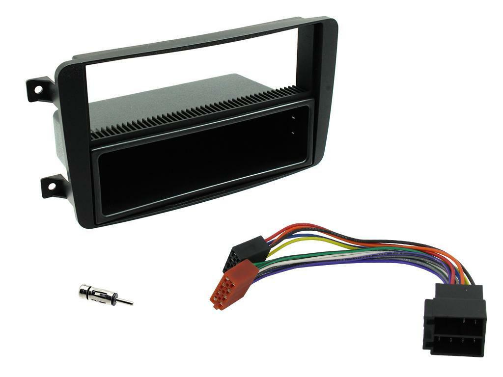 CTKMB01-ISO CD RADIO STEREO FACIA FASCIA FITTING KIT FOR MERCEDES C CLASS W203