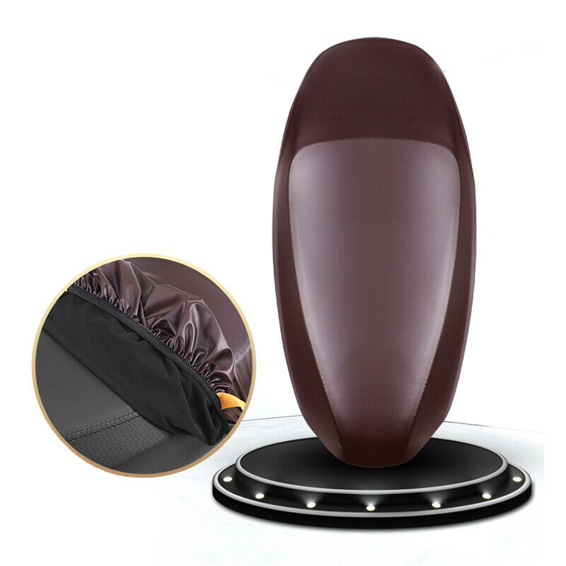 Motorcycle Motorbike Seat Cover Scooter Cushion PU Leather Seasons Protector Pad