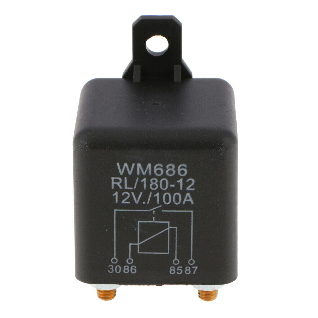12V 100A General Purpose Split Charge Starter Relay Switch