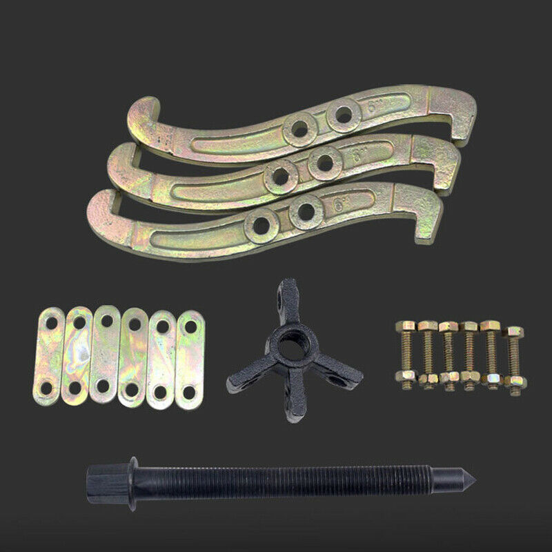150mm 3 Jaw Puller Reversible Legs External/Internal Pulling Repair Tool Bearing