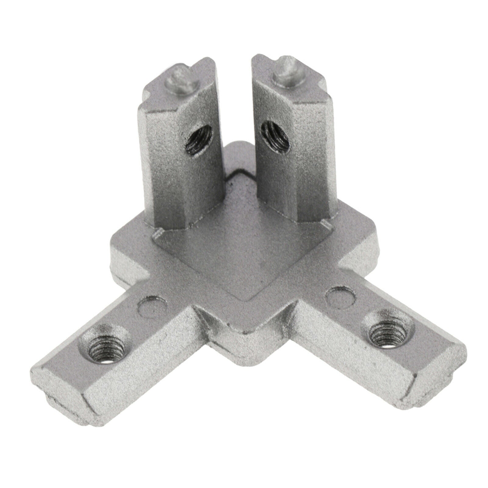 3 Way L Shape 90 Deg Interior Connector Bracket for T-slot Extrusion Profile