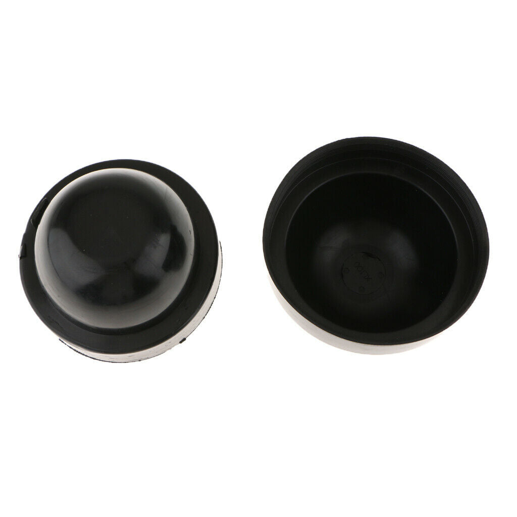 2pcs HID LED Headlight Dust Seal Covers Waterproof Rubber Headlamp Cap 100mm