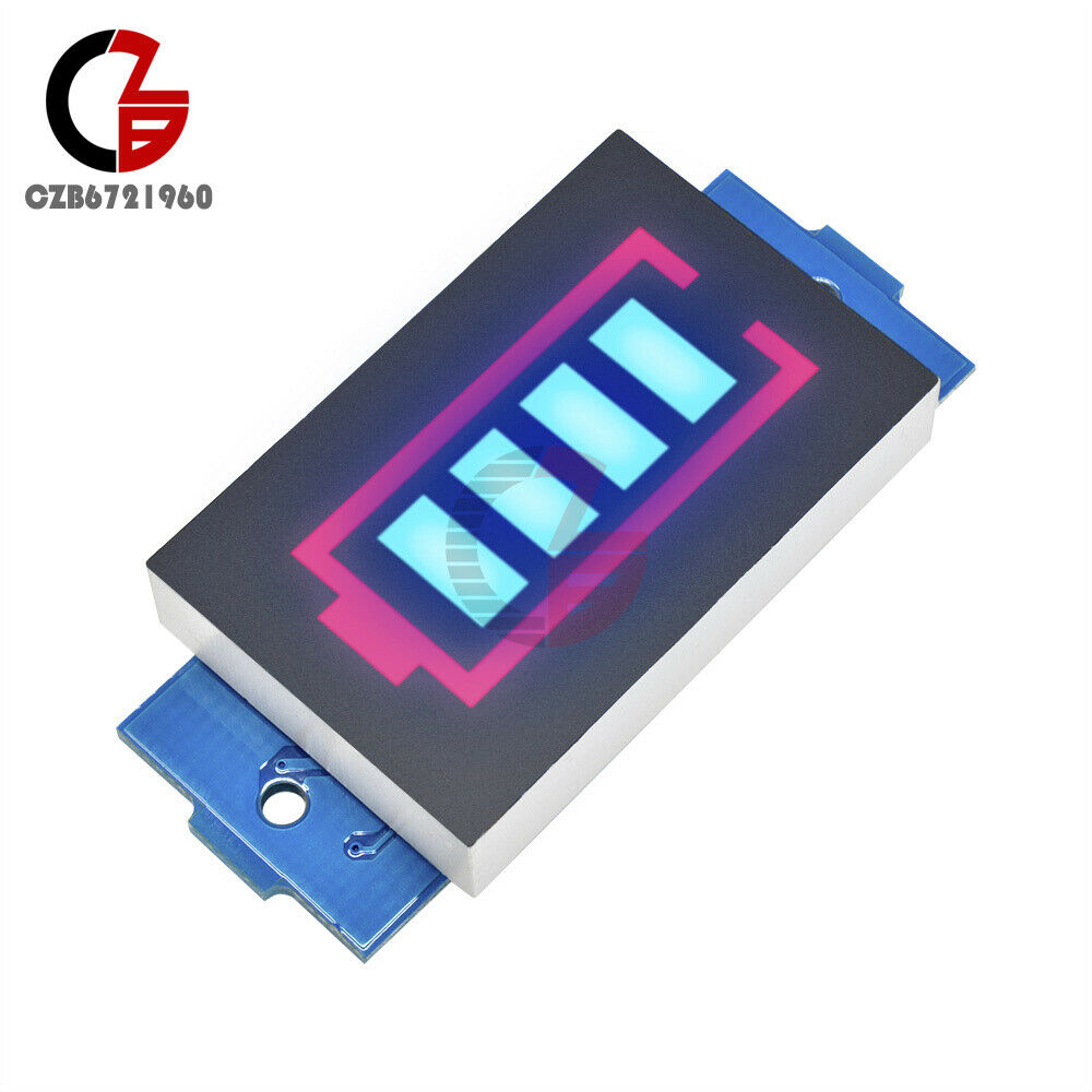 3S 12.6V Blue Display Lithium Battery Capacity Indicator Module Power Tester New