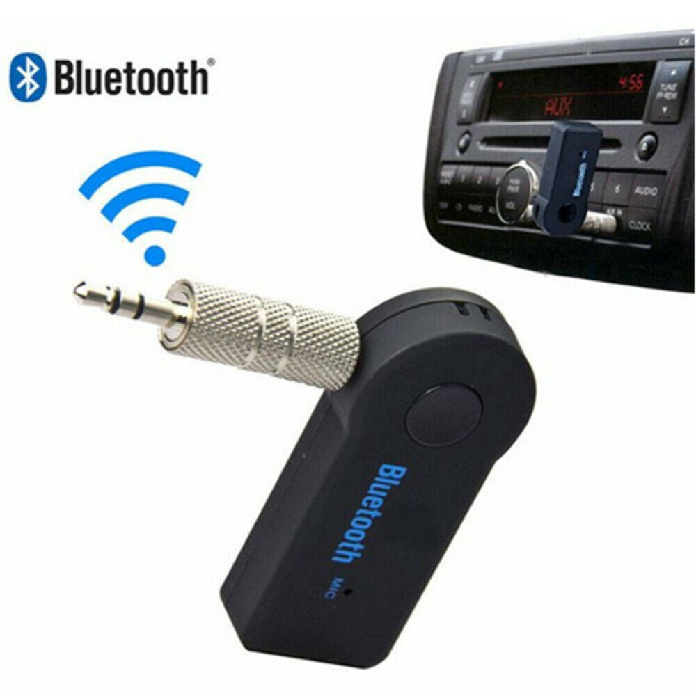 Wireless Bluetooth 5.0 Car Adapter Receiver 3.5mm AUX Audio Stereo Music Home