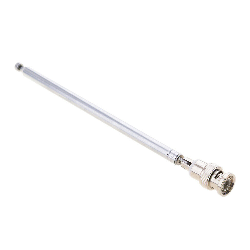 7 Sections Telescopic Antennas with BNC Connection for Portable Radio Scanners