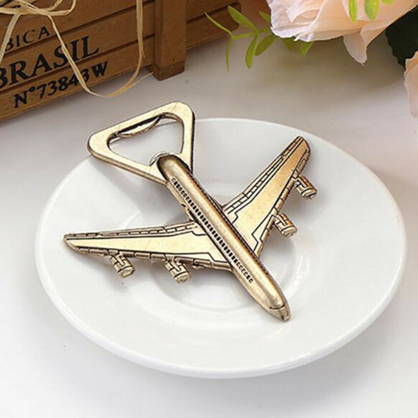 Aluminum alloy airplane bottle opener creative airplane shape kitchen opener