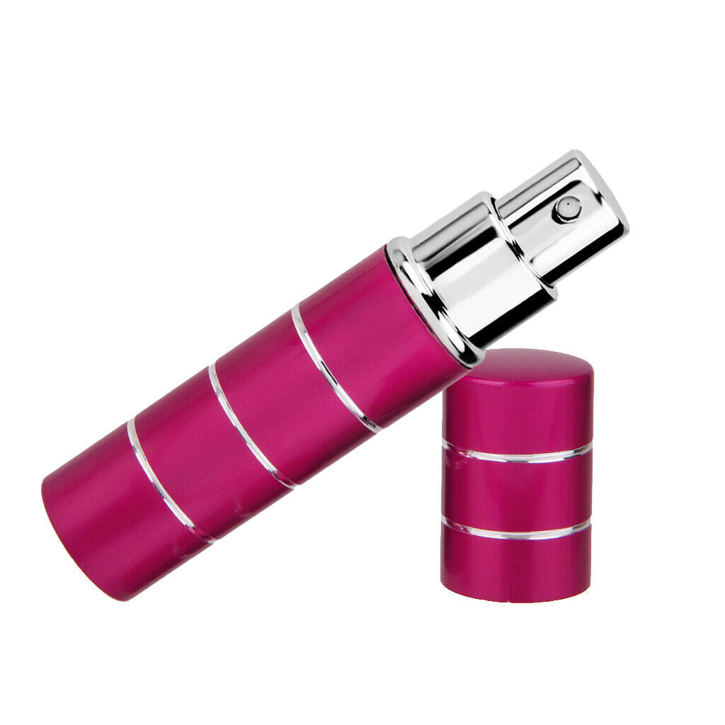 2 Pieces 10ml Reusable Mini Travel Sparyer Empty Mist Spray Perfume Bottle