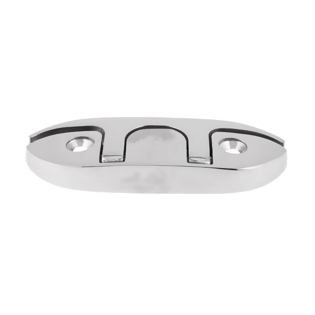 Stainless steel cleat 118mm foldable