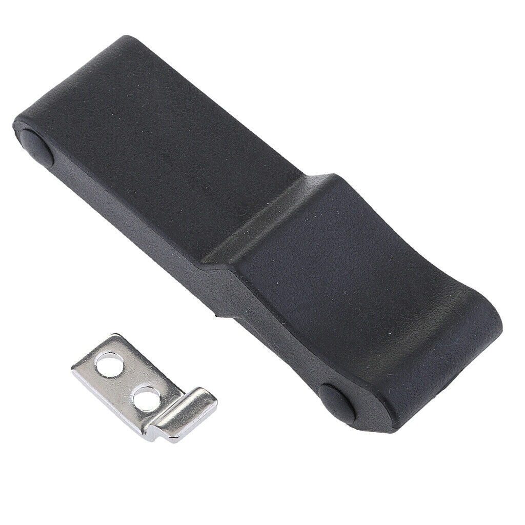 3.8 inch Flexible Soft Rubber Draw Latches Over Center Door Latch with Concealed