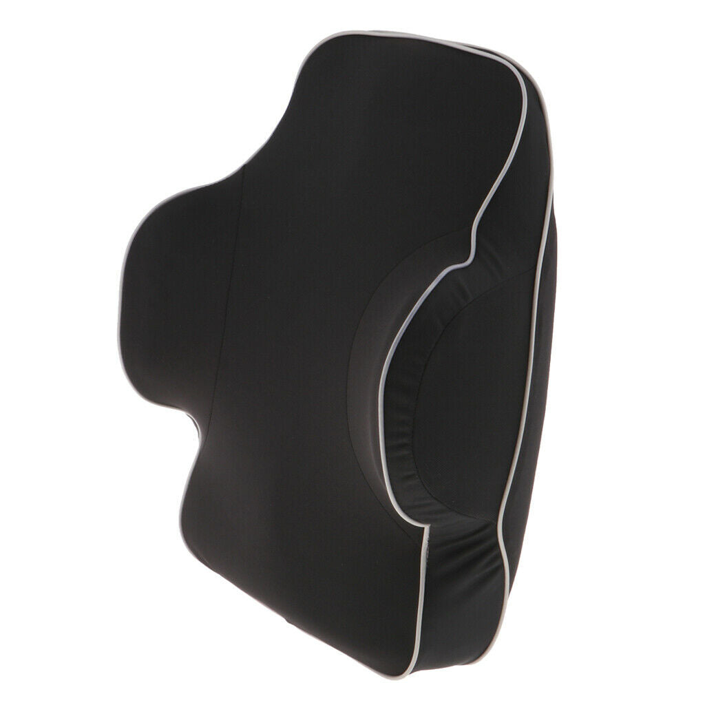 2pcs Car Memory Foam Lumbar Support Cushion Back Pillow for Office Chair
