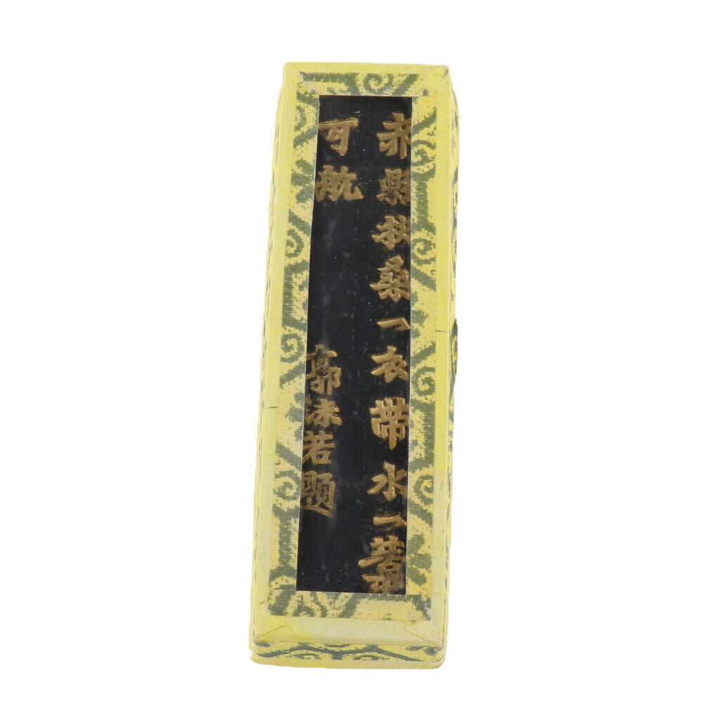 2 Pieces Asia Old Chinese Calligraphy Painting Ink Stick with Character #4