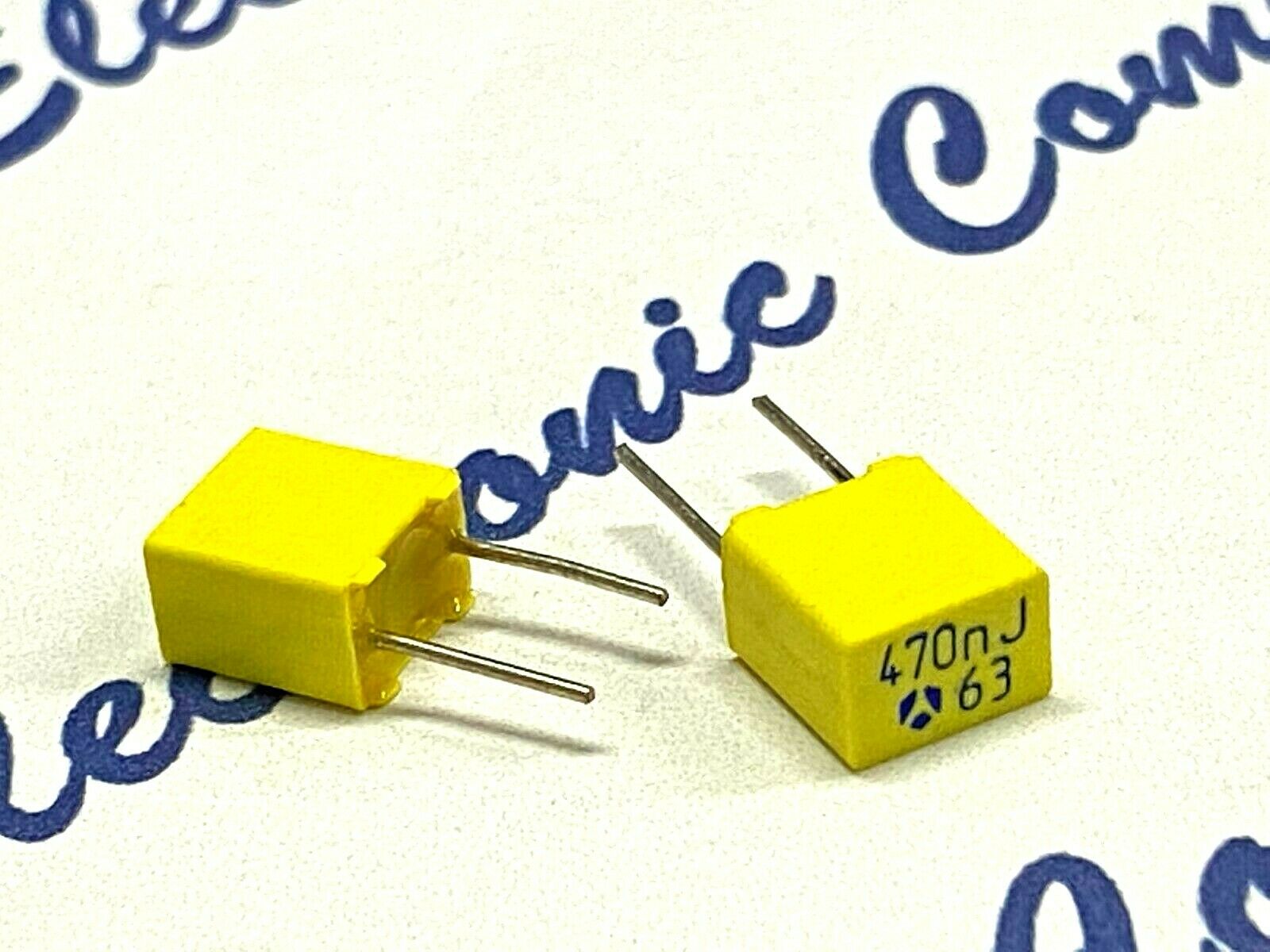 50pcs - THOMSON MKT 0.47uF (0.47µF 470nF) 63V 5% pitch:5mm Capacitor NOS