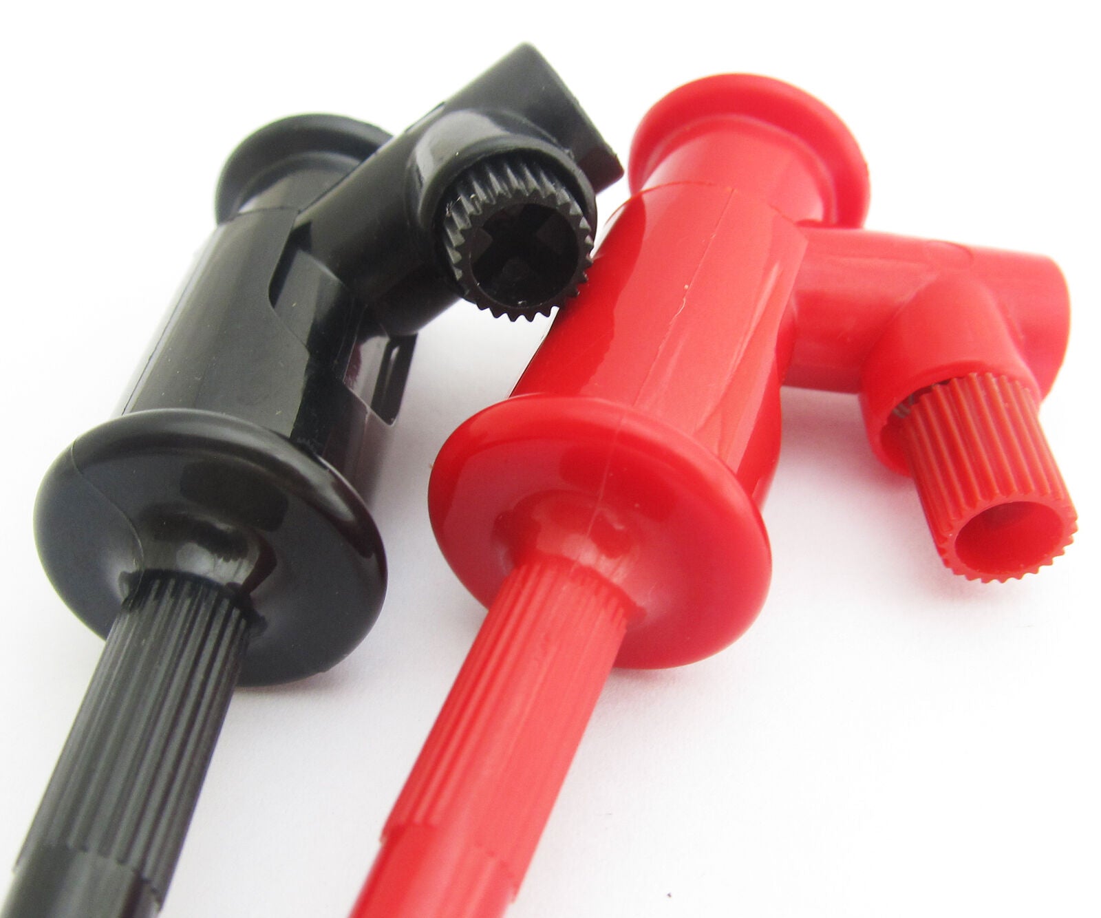 1pair Screw Control Spring Loaded Push Open Clip Hook Professional Test Clip