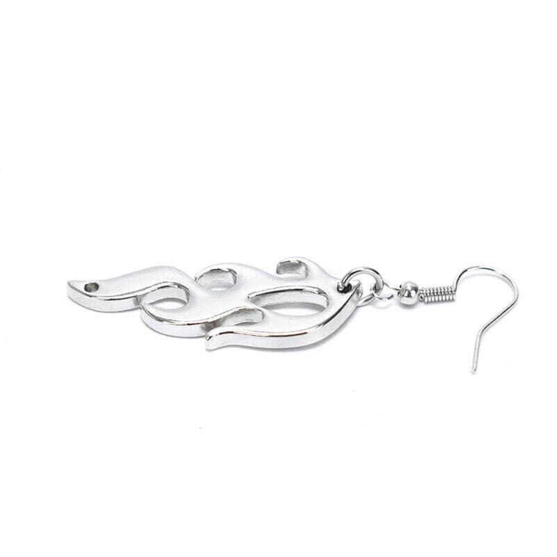 Fashion Punk Hip Hop Flame Dangle Drop Earrings Women Jewelry Accesso N.l8