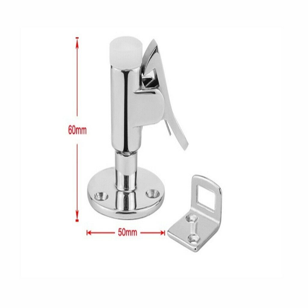 Boat RV Door Roller Catch Stainless Steel Mortice Door Stopper Ball Catch