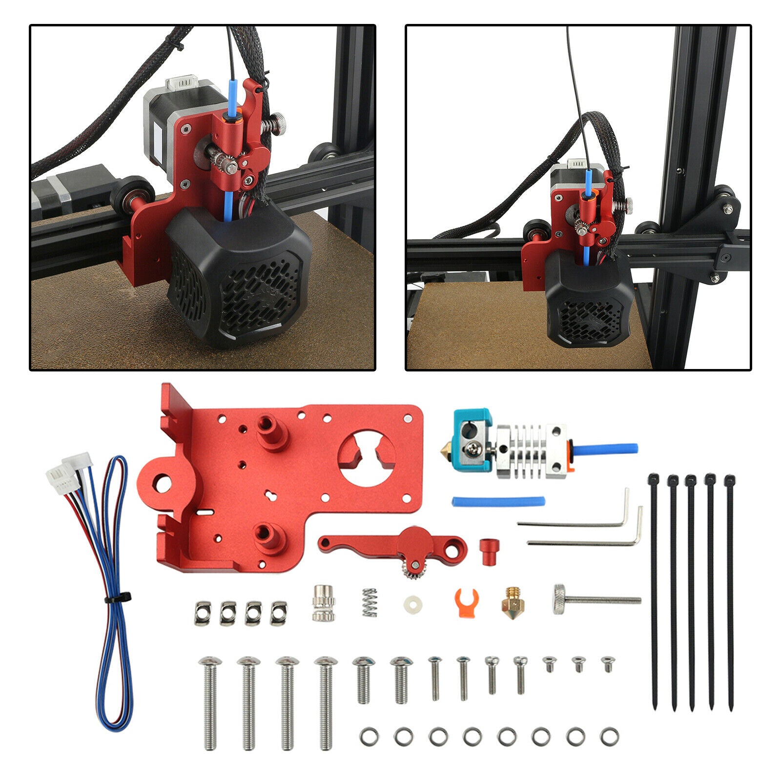 Aluminum Alloy Metal Mounting Plate Fixing Sets for Ender 3 Ender 3 Pro