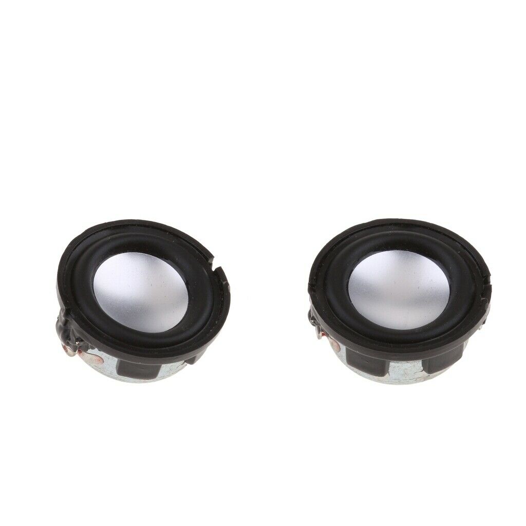 2X 23mm Full-range Audio Speaker Stereo Loudspeaker DIY Trumpet Horn 2W