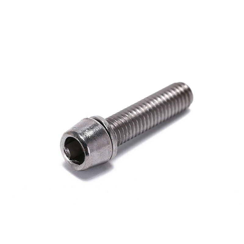 6pcs bicycle headset stem cap screw steel bicycle seat disc bolt m5 * 20.l8
