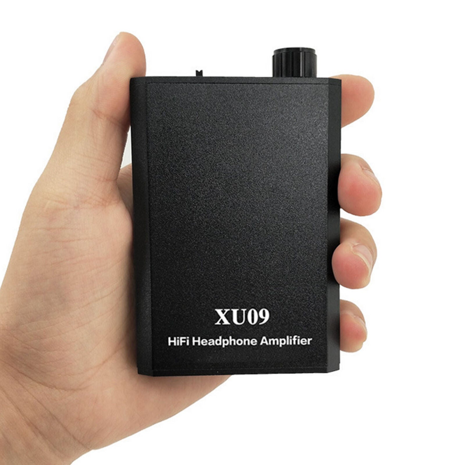 Portable Audio HIFI Headphone Amplifier AMP +Audio Cable +USB Cable