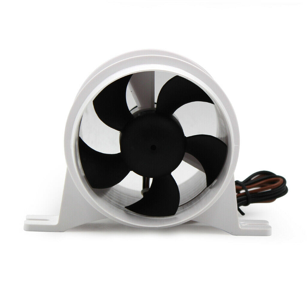 4" In-Line Marine Bilge Blower Fan 12V 235CFM Motorhome Caravan Ventilation