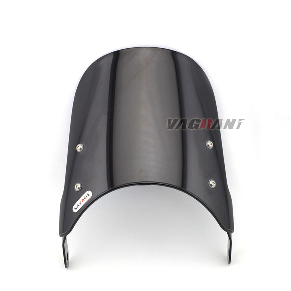Universal Pare-brise Suits 7" Round Headlights For KAWASAKI W 800 W 400 BJ 250