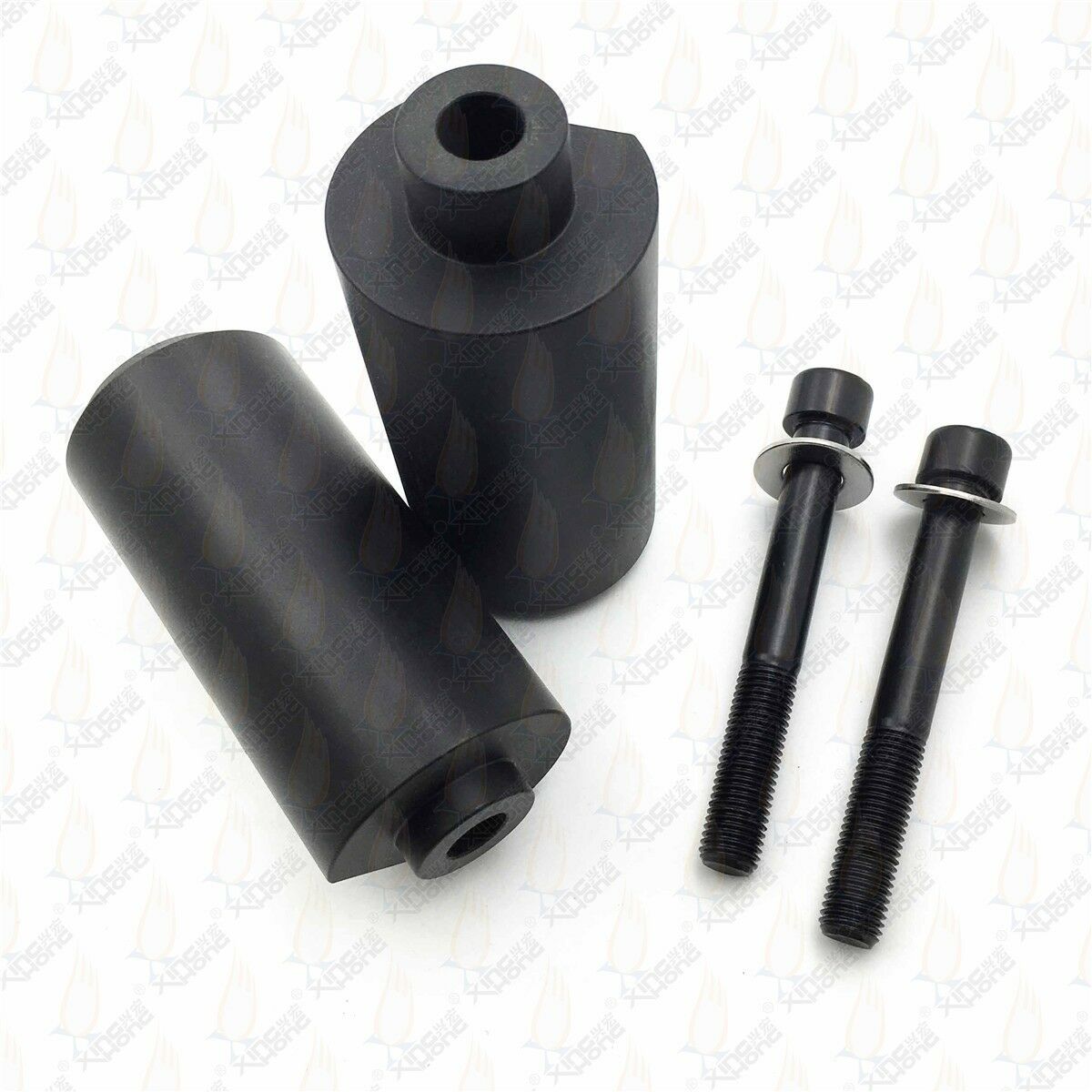 No Cut Frame Slider Crash For 2004-2006 Yamaha Yzf R1 Yzfr1 Yzf-R1 Black