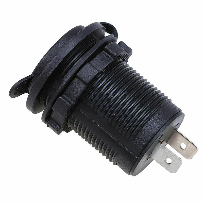 New 12V Car Cigarette Lighter Socket Charger Adapter Auto Motorcycle Marine Boat