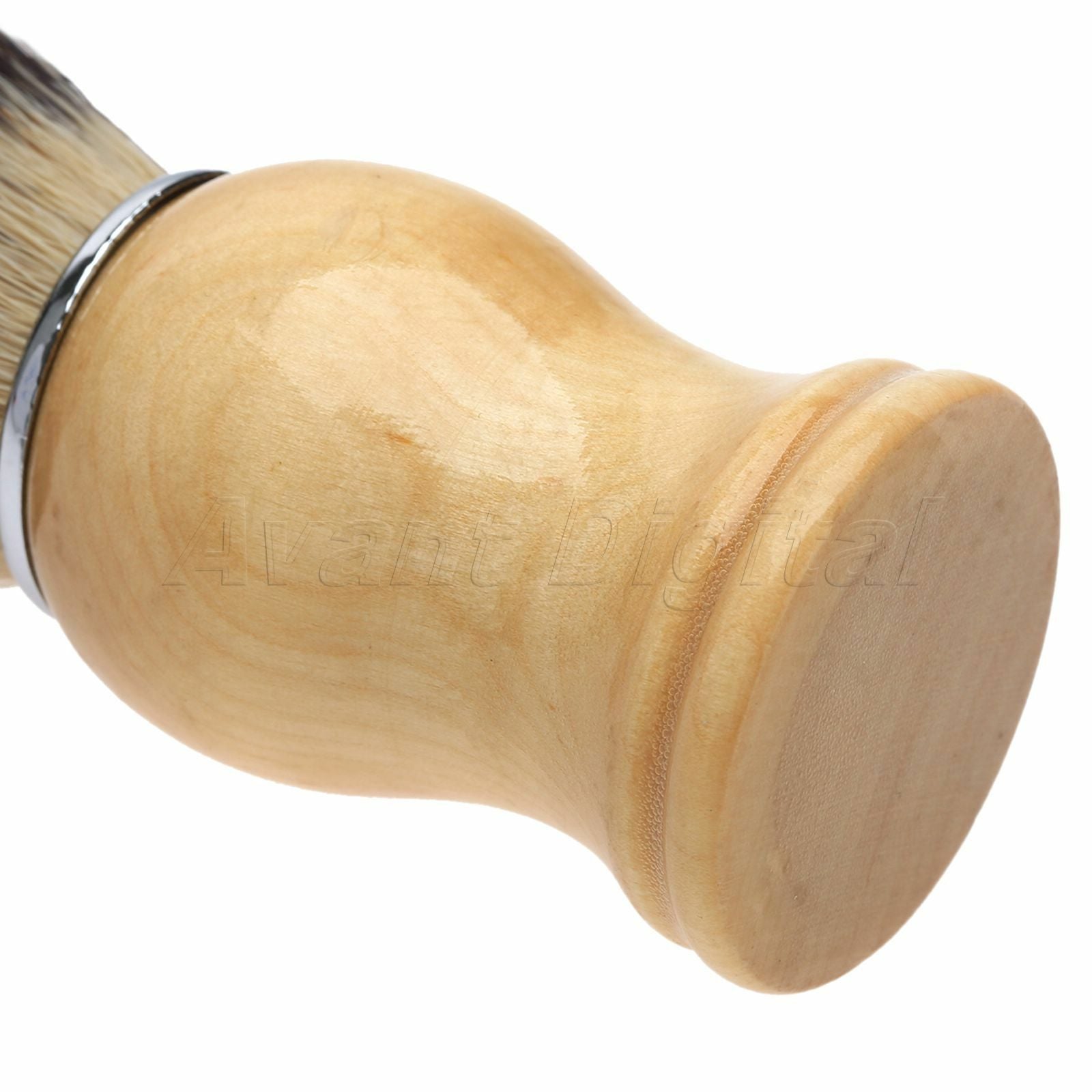 Men's Handmade Barber Shave Shaving Razor Brush Salon Tool with Wood Handle