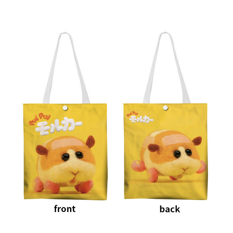 Anime Pui Pui Molcar Guinea Pig Canvas Bag Shoulder bags Handbag Birthday Gift A