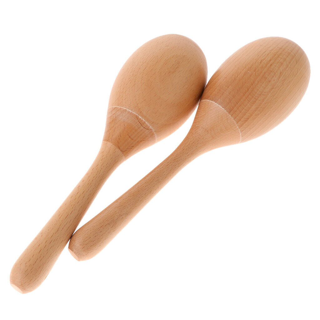 4x Sand Hammer Rattle Shaker Drumsticks Instrument Children Education Toys