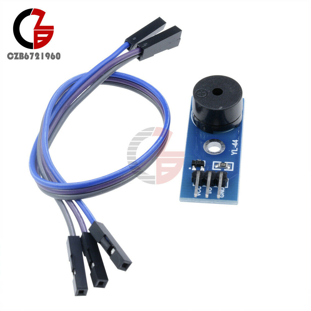 10PCS 3.3-5V Passive Buzzer Alarm Sensor Beep Module for arduino smart Car+Cable