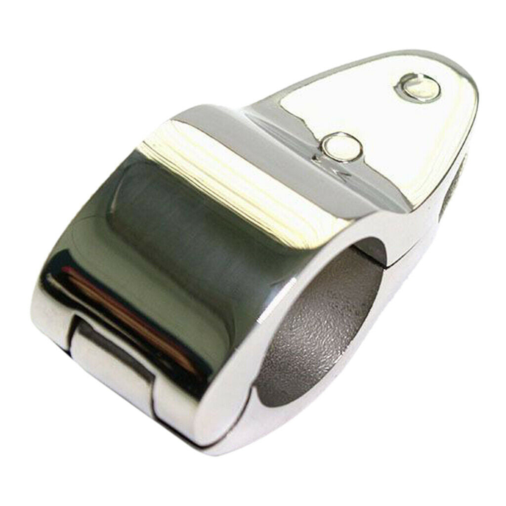 1" 25mm Bimini Top Hinged Slide Fitting Hardware Marine Boat Yacht Tube Clamp