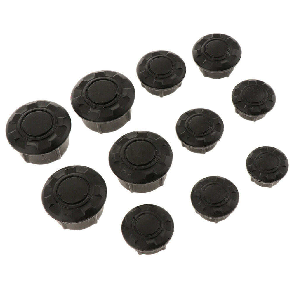 Motorcycle Motorbike Frame Holes Caps Decor Filler Plugs Set for BMW R Nine T