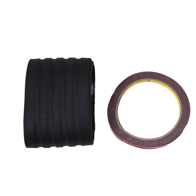 Car Rubber Rear Bumper Protector Trim Strip Trunk Sill Protector Scratch Pad