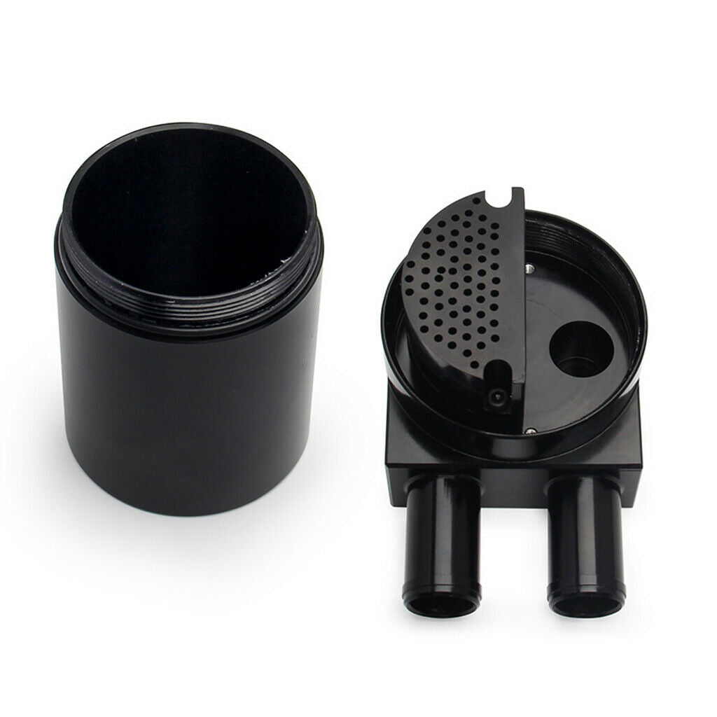 Car Aluminum Alloy Baffled Oil Catch Can Tank Bottle Fit for BMW N54 335