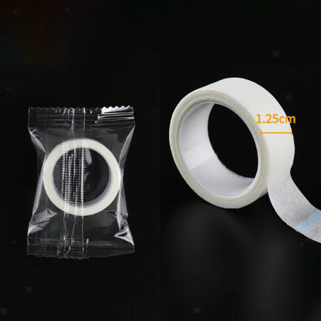 Pack of 10 5 Yd Eyelash Tape Roll Fleece Eyelash Curling Gauze under