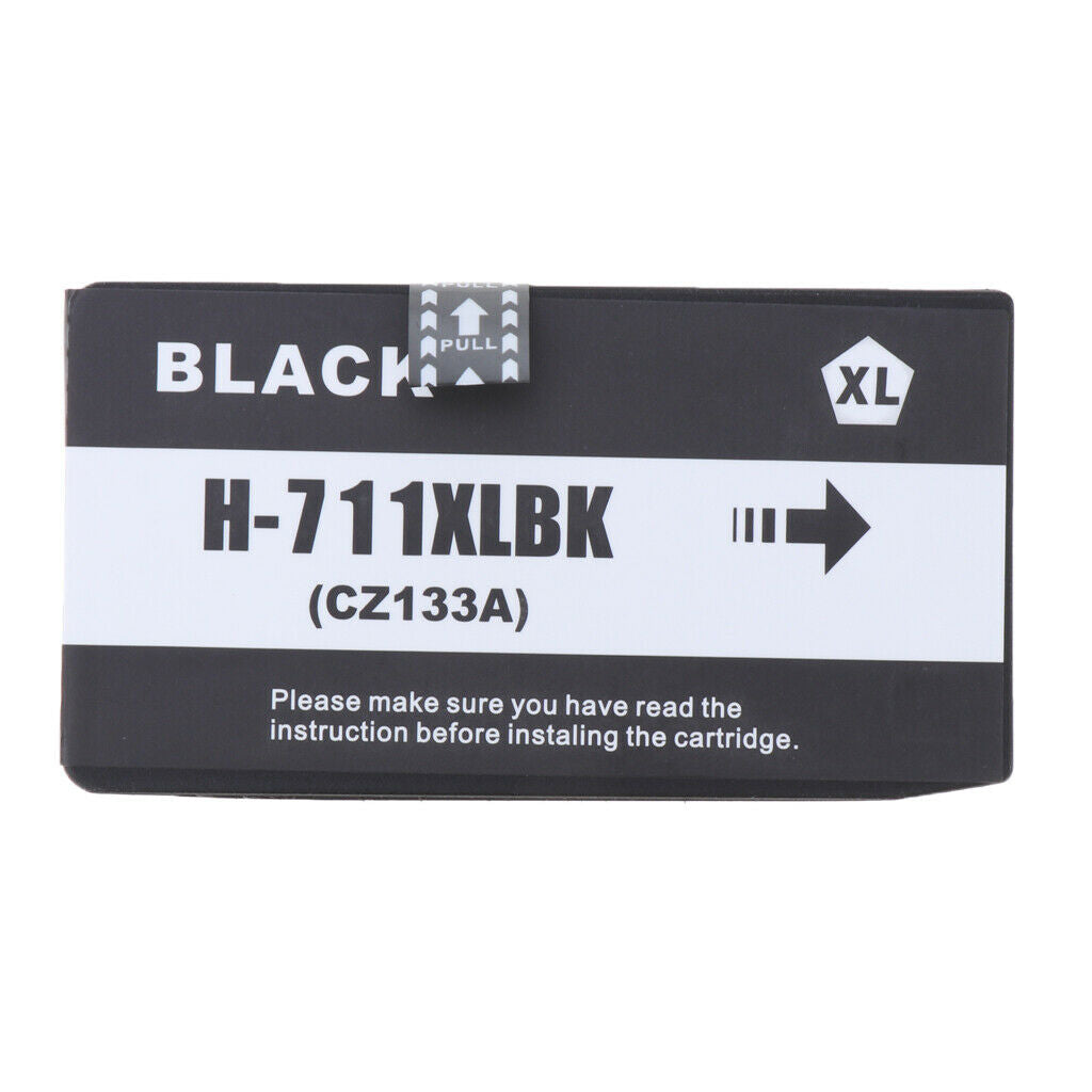Black Ink Cartridges for   711 CZ133A CZ130A CZ131A CZ132A