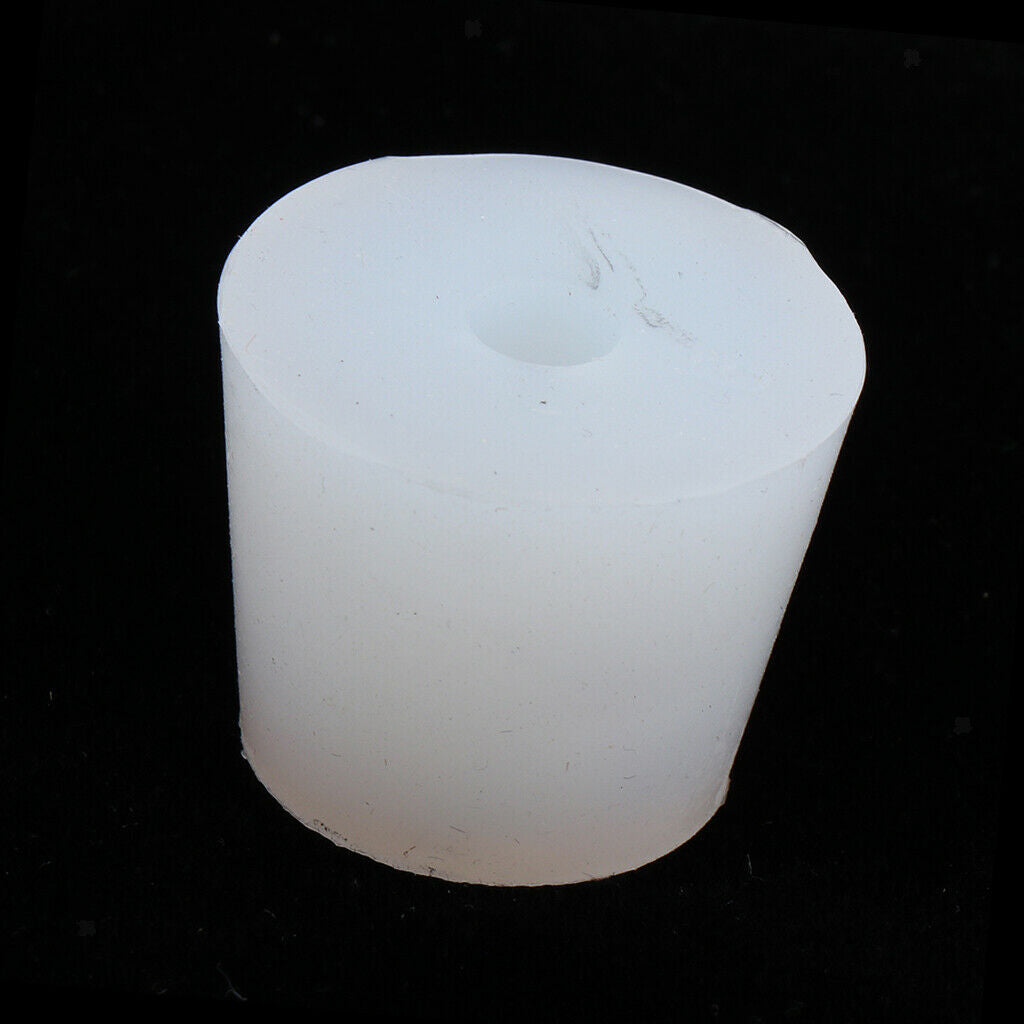 8pcs Clear Glassware Silicone Stopper Wine Bottle Bung Airlock Home Accs