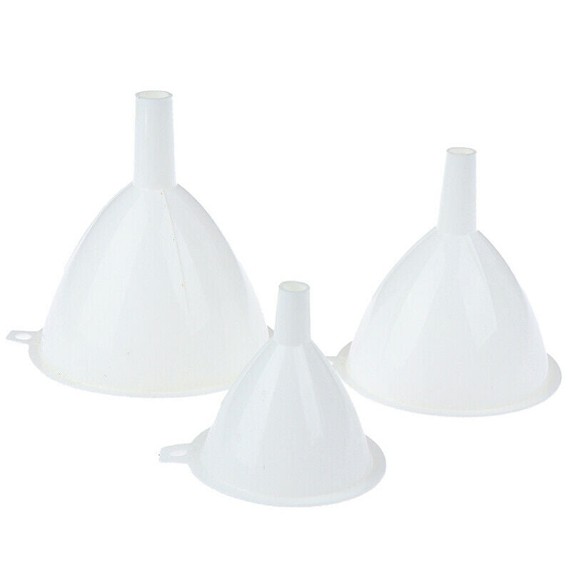 3Pcs Kitchen Cooking Tool Lab Oil Fuel Water Refilling Plastic Filter Fun.l8