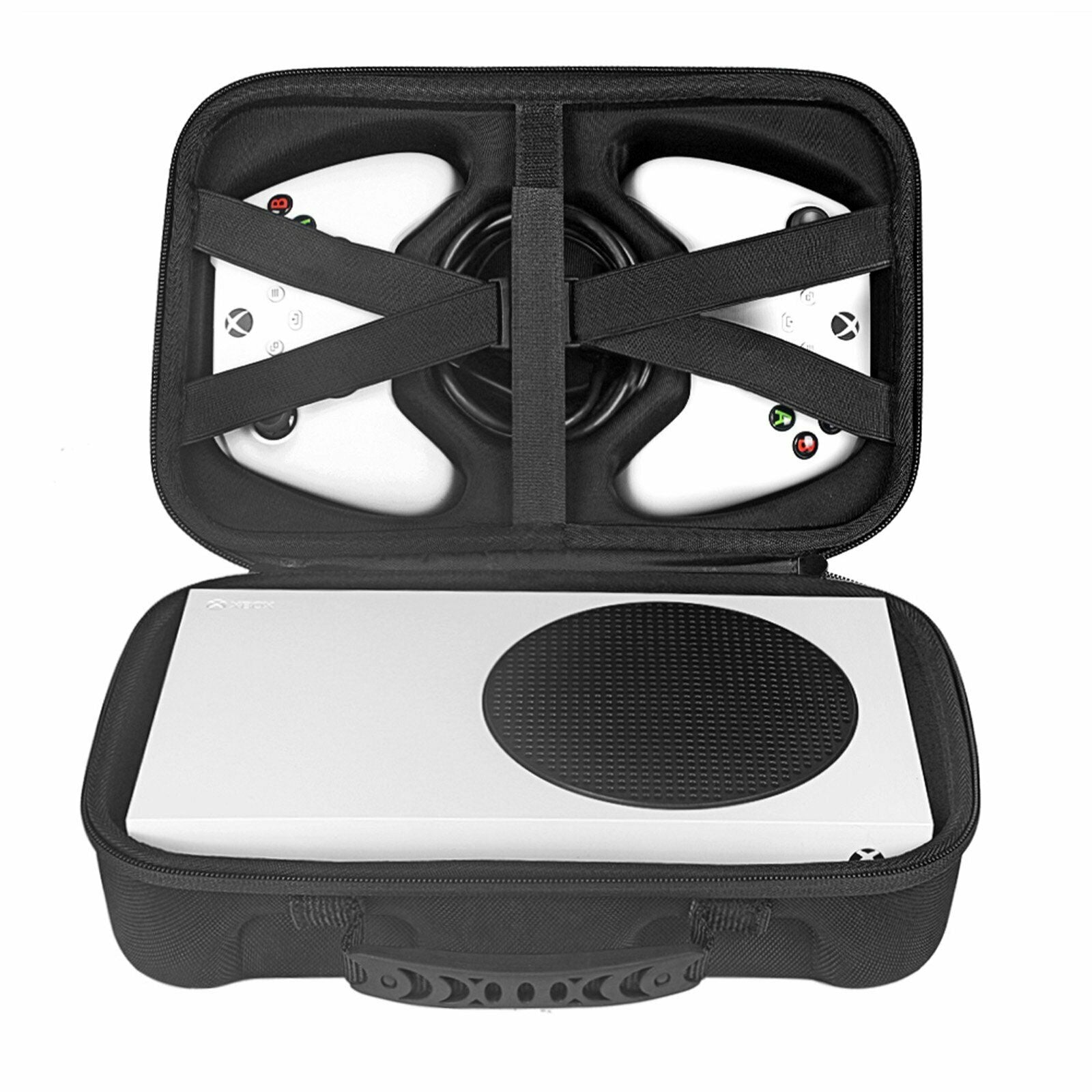 For Xbox Series S EVA Storage Bag Travel Bag Carrying Case Waterproof Durable