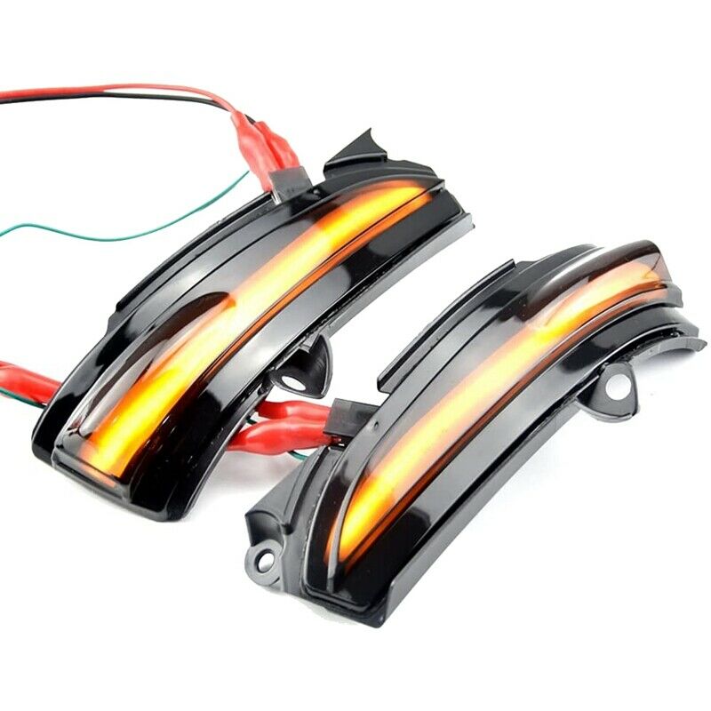 For Ford Fusion Mondeo MK5 2014-2019 Car LED Dynamic Side Rearview Mirror LighW5