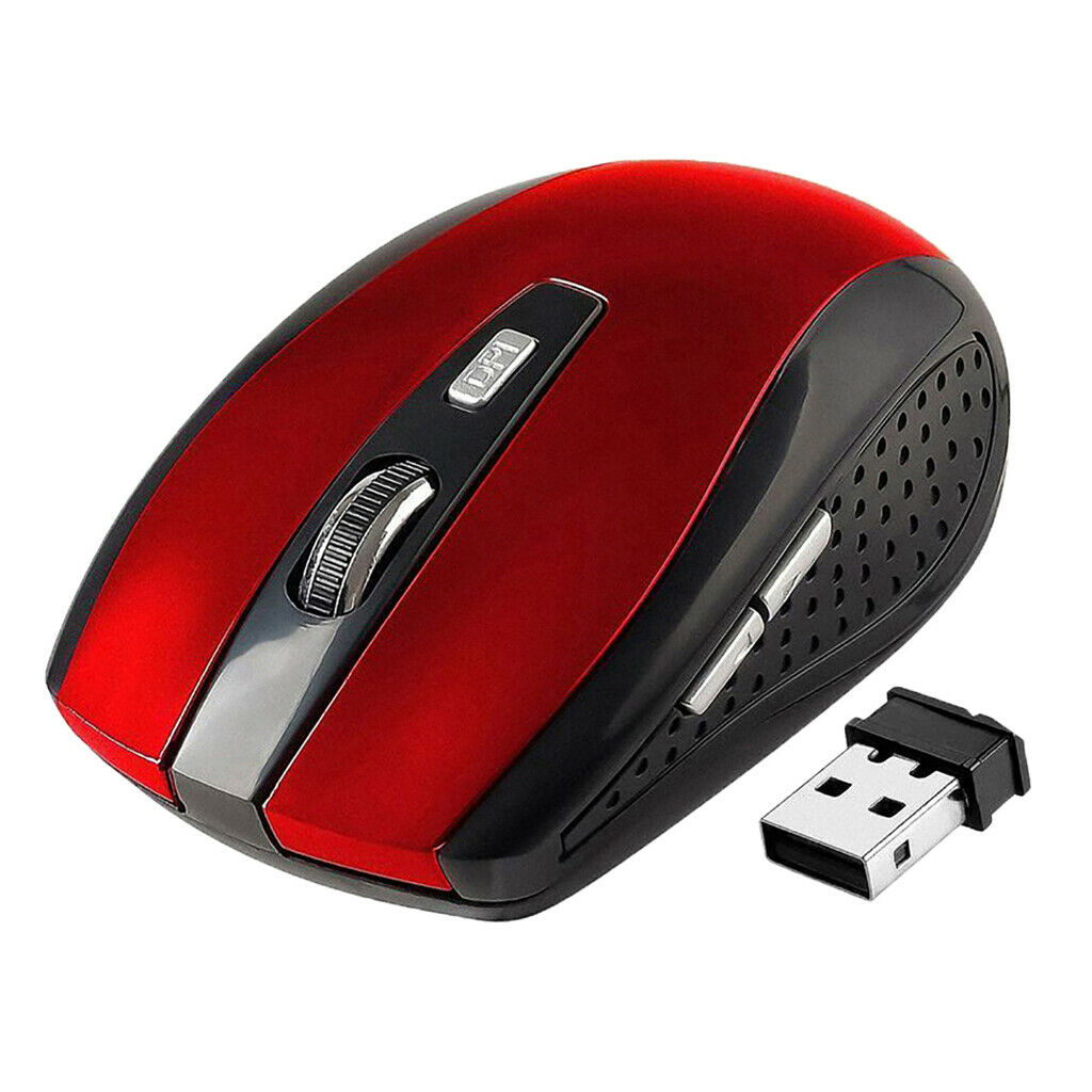 2.4g wireless mouse mini cordless optical mice 6 buttons 1800 dpi for PC
