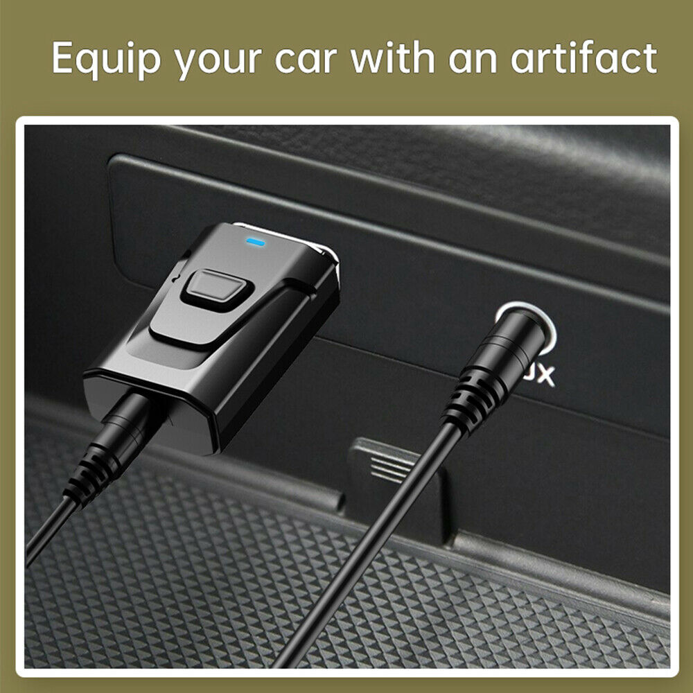 4IN1 Bluetooth 5.0 Transmitter Receiver Wireless Audio 3.5mm USB Aux Adapter USA